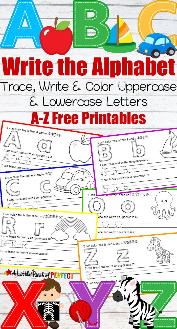 abc activities kindergarten free printables